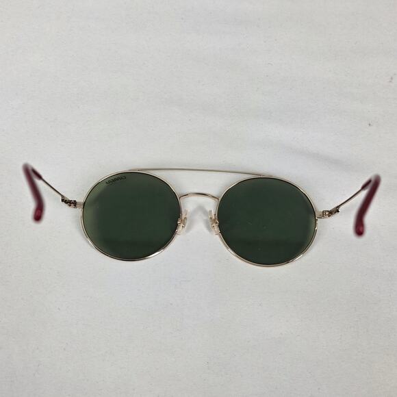 CARRERA 2004T/S Y11HZ SUNGLASSES – GOLD FRAME – GREEN MIRROR LENSES – SIZE 51–19 - Picture 4 of 14